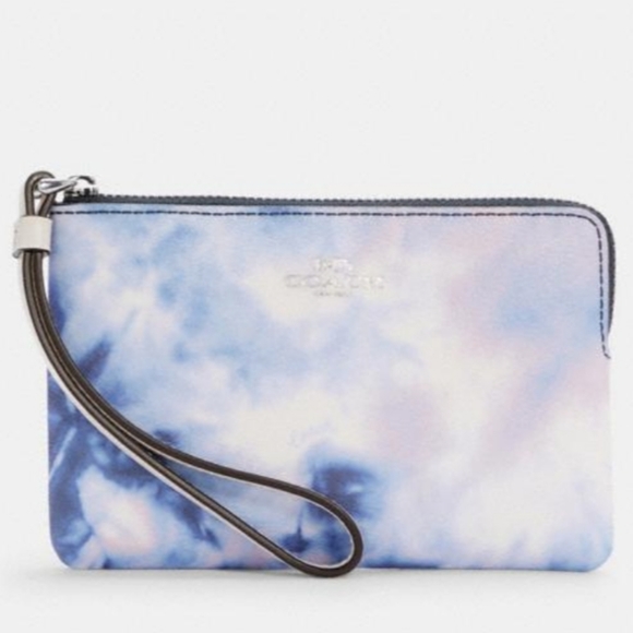 Coach Wristlet With Tie Dye Print - Picture 3 of 3